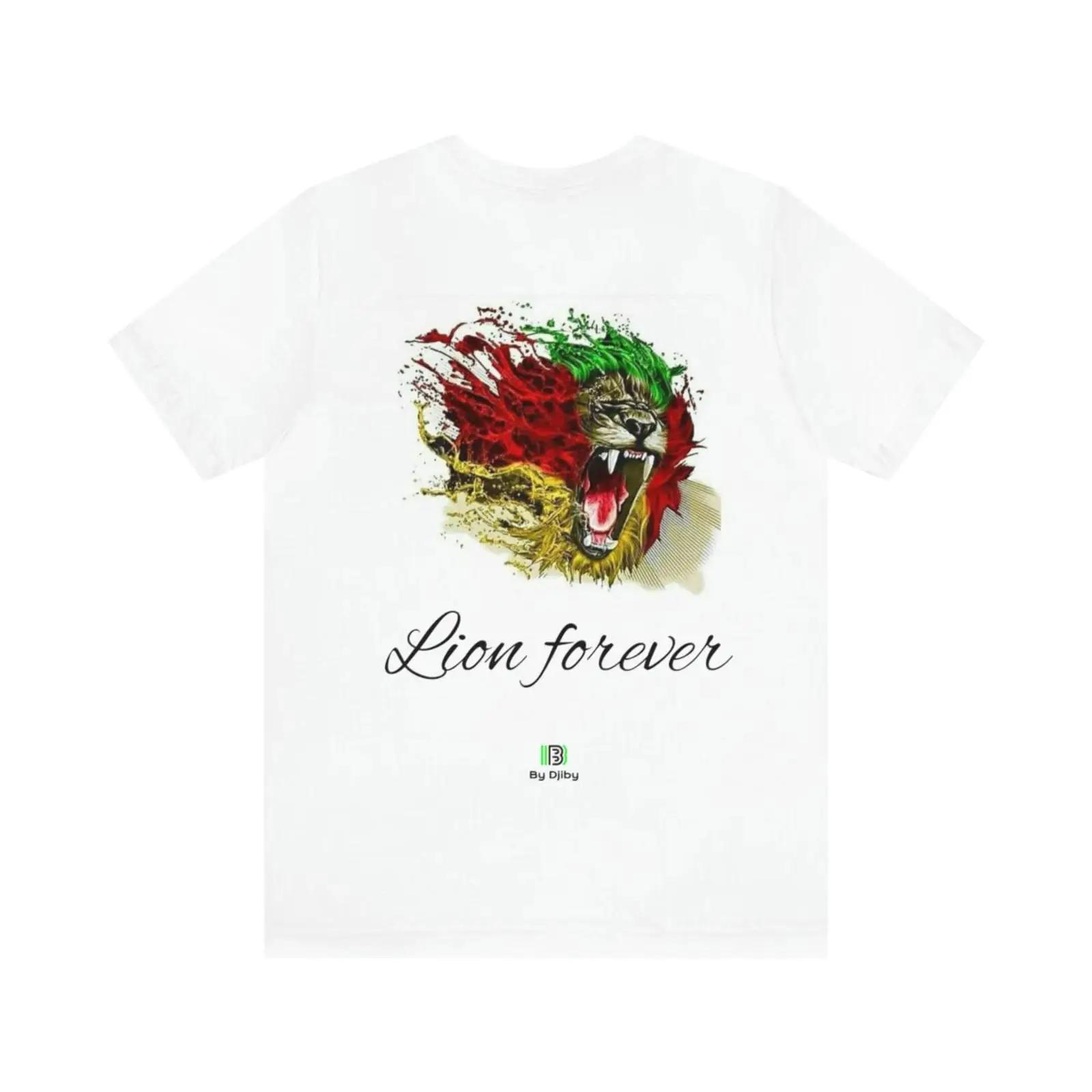

T Shirt lion vintage Washed graphic streetwear homme Stylish Comfortable Slightly designer clothes Versatile Soft fashion 5XL різнокольоровий