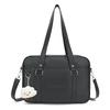 2024 Women's Japanese Style JK Uniform Crossbody Bag: Two-Dimensional Simple Academy Shoulder Handbag