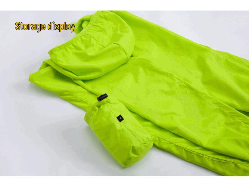 Unisex UV Protection Windbreaker - Customizable Logo