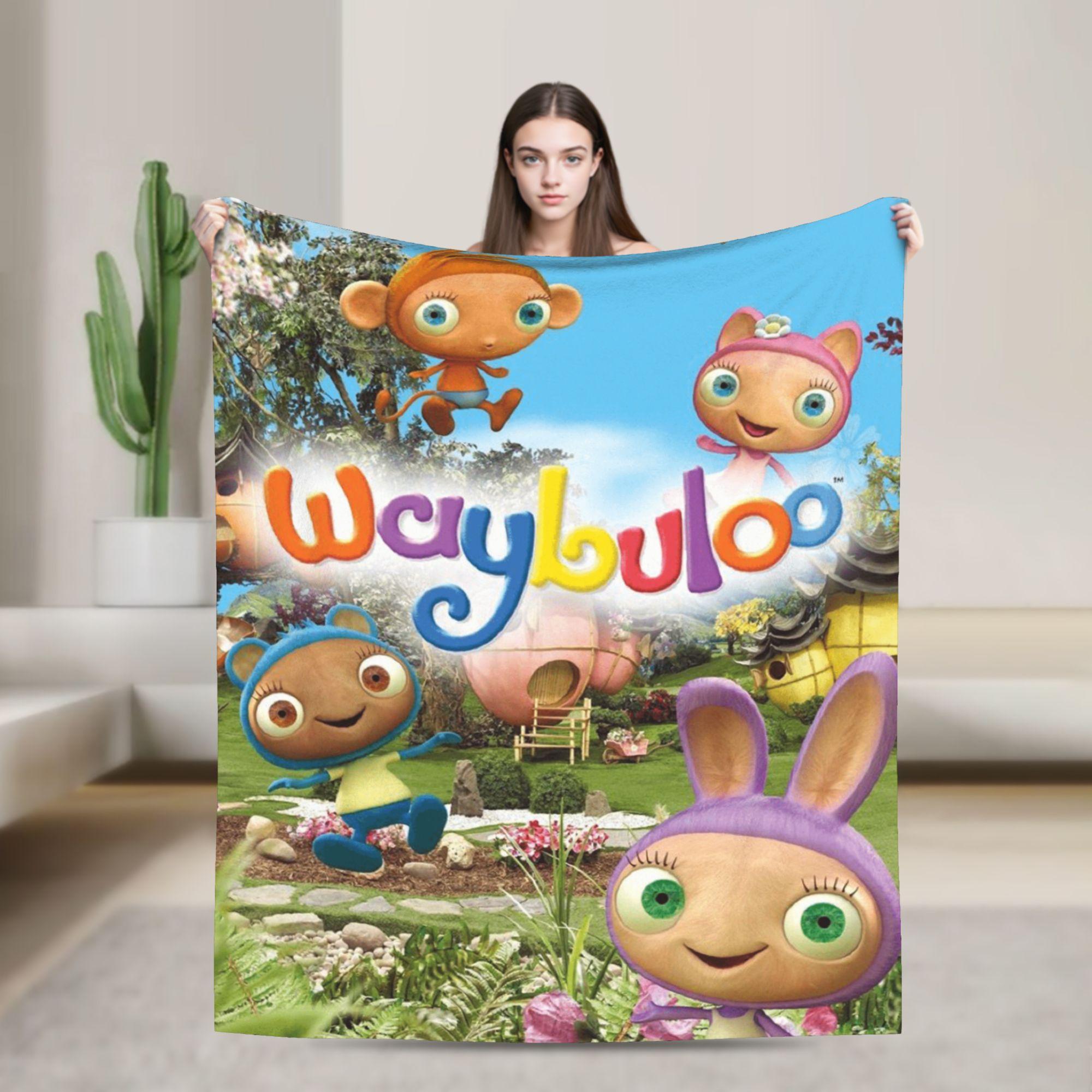 

Cartoon Waybuloo Plush Blanket Boy Girl Flannel Bedding Throws For Bedroom Super Warm Design Quality Bedspread Gift 30x40in
