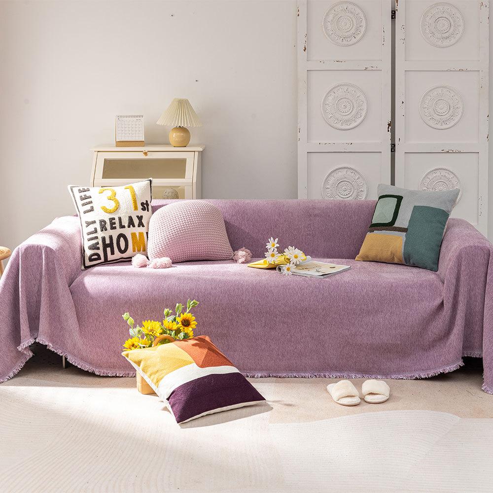 

European Sofa Cushion Cover All-Inclusive Chenille Towel Full Covered Modern Simple Universal Four Seasons 180*130