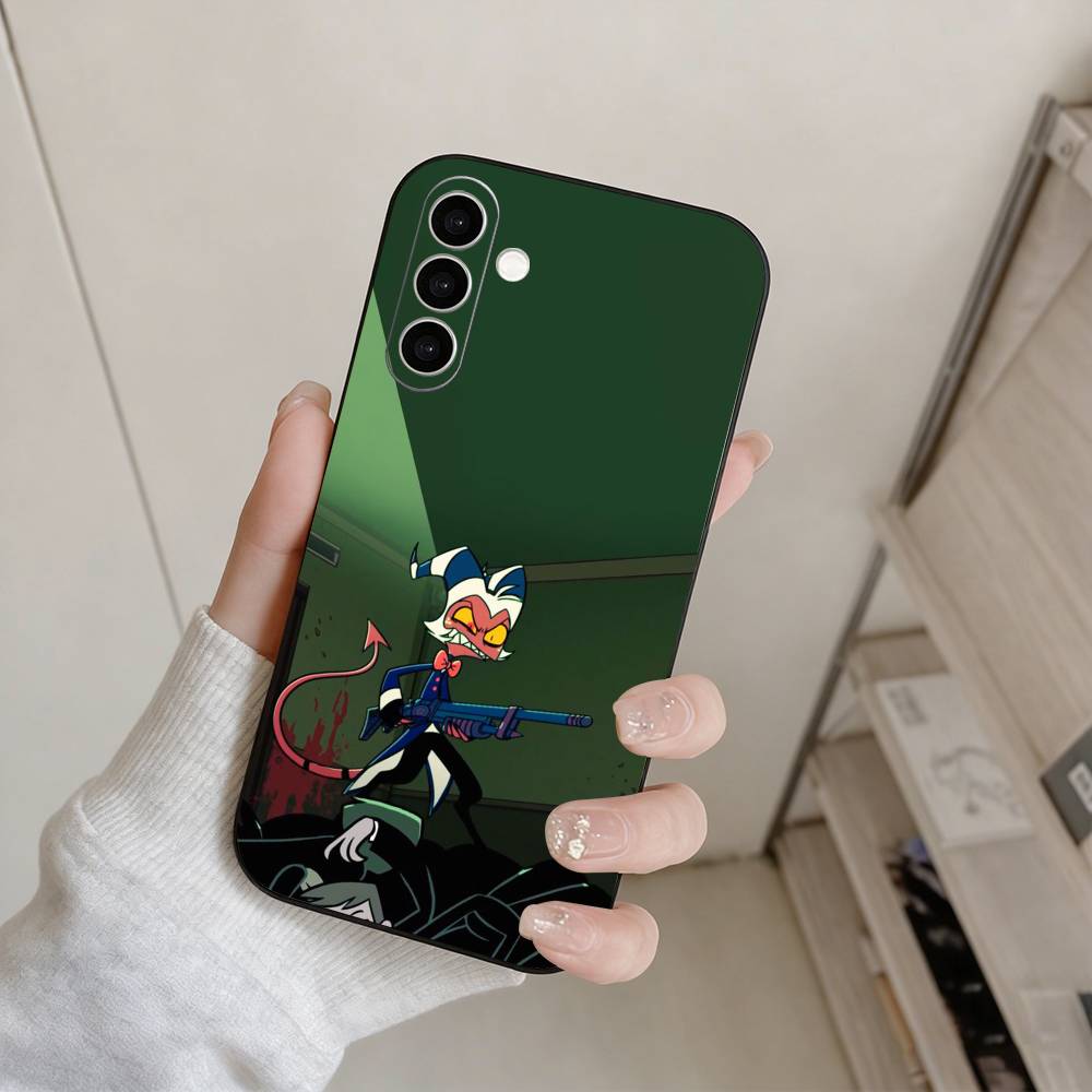 Helluva Boss Moxxie  Phone Case For Samsung Galaxy A73,A72,A71,A70,A53,A52,A51,Others Soft Black Cover