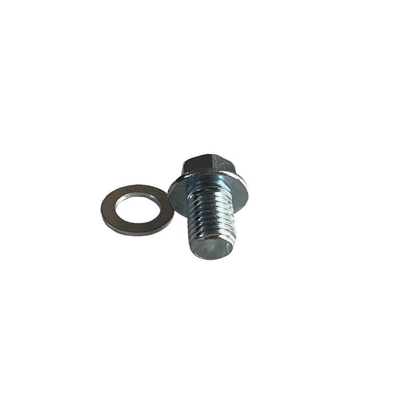 2pcs Bolt Plug Washer Replacement Kits For Honda 12MM Sump Oil Drain Bolt Plug M12 X 1.5MM Washer Bolt Accessories Oil Drain Plugs 3