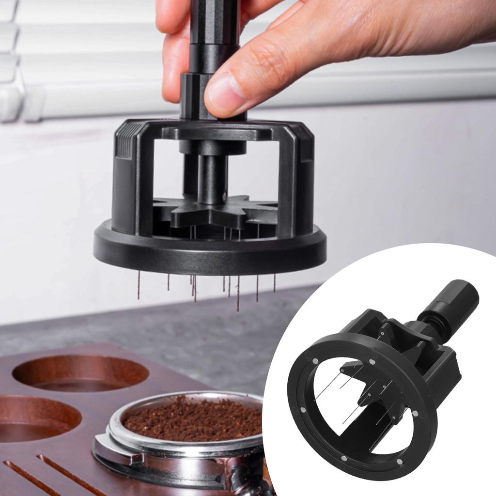 Evde Hızlı ve Verimli Kullanım İçin Geliştirilmiş Tasarım Özelliklerine Sahip Profesyonel Sınıf Espresso İğnesi Dağıtıcı