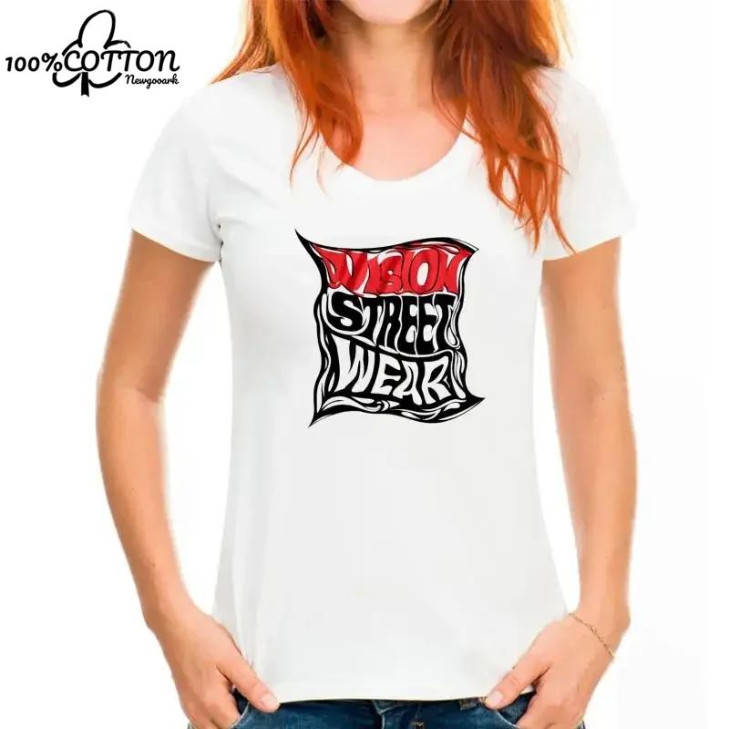 LE T ShirtVintage Skate Vision Streetwear Distort 1980s T Shirt