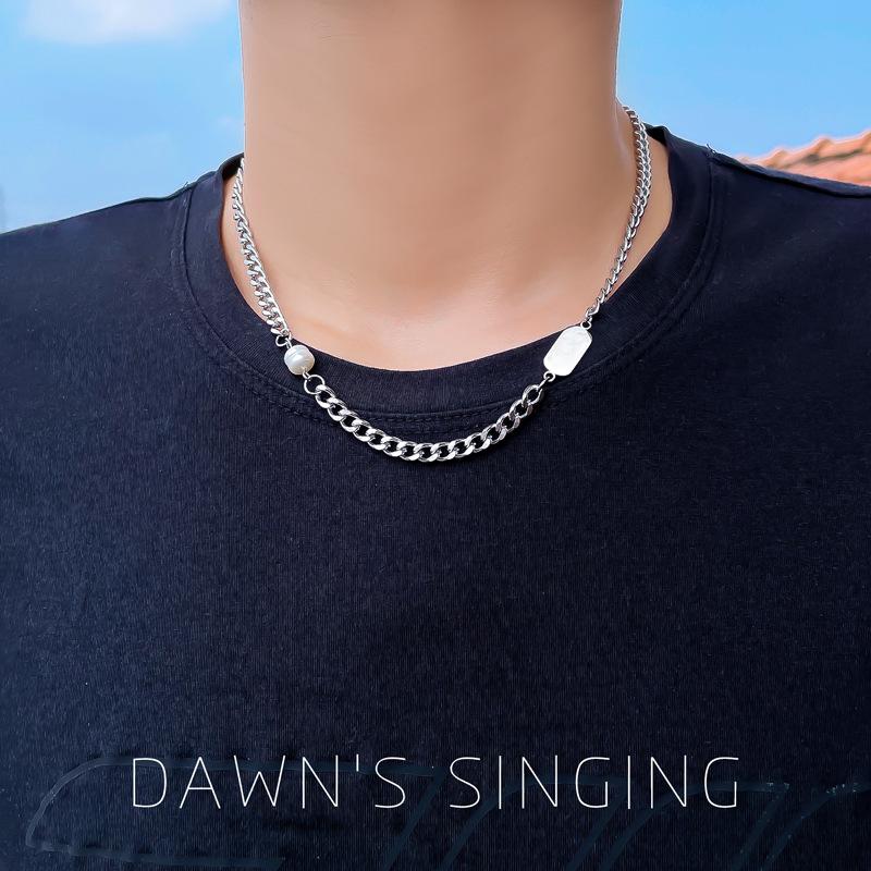 

Кубинское ожерелье-цепочка из нержавеющей стали 316L для мужчин и женщин, длинное ожерелье в стиле хип-хоп на шее, модные украшения