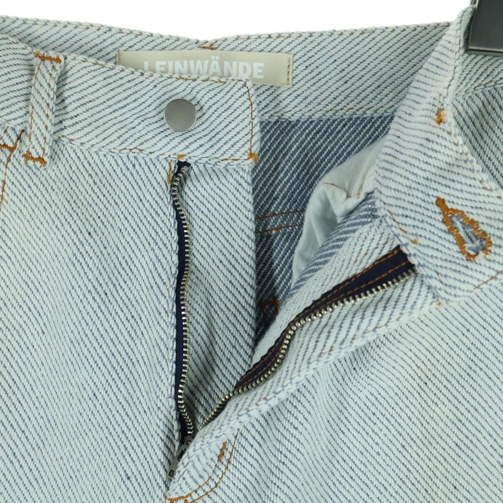 Beauty Products LEINWANDE Made In Japan Denim Pants S White System Women Used
