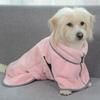 Pet Bathrobe Quick-drying Super Absorbent Soft Texture Dogs Cat Bath Towel Pet Supplies