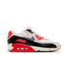 Air Max 90 Premium Mesh для школьников 'Infrared' (унисекс) Белые / Серо-синие-Натурально-серые-Черные Беговые кроссовки 724882 100