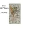 Spiritsong Tarot Cards Divination Deck Versiuni în engleză Ediție Oracle Board Jocuri de masă pentru petrecere