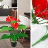 Real Touch Artificial Palm Fronds 35/50CM Fake Plants  Living Room Bedroom Decor