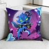 SStars LLeon Game Pillow Case Antidustmite Pillowcase Invisible zipper silky short plush Sofa cushion cover