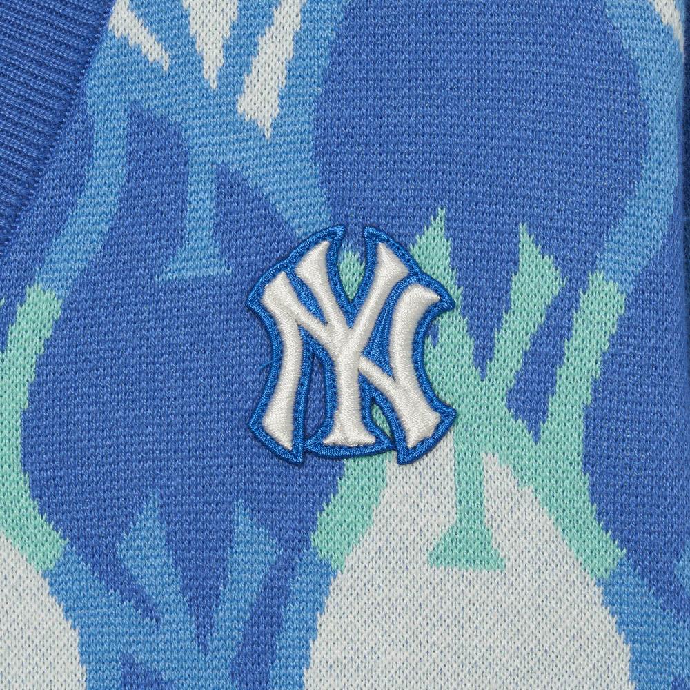 New MLB New York Yankees Knitwear Women's Light Blue 3FKCM0331-50CBL