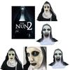 The Conjuring 2 Horror Nun Latex Mask Costume For Halloween Cosplay Party Props