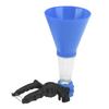 3PCS Engine Oil Funnel Kit Universal AntiStatic AntiCorrosion Automobile Hand Tool(Blue )