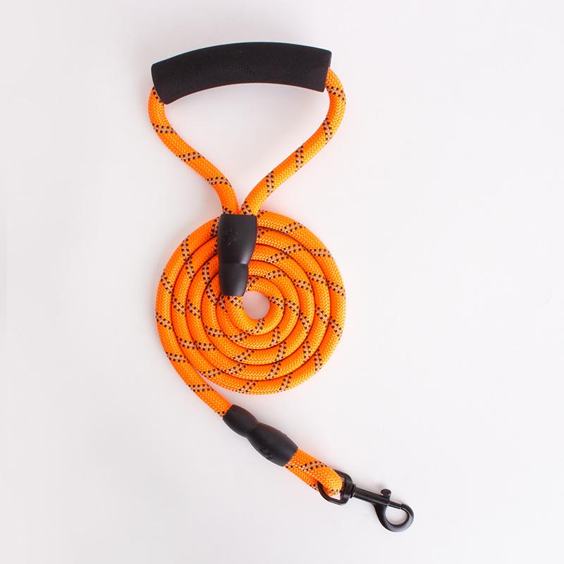 Reflective Multi-color Round Rope Dog Leash