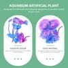 20Pcs Realistic Aquarium Artificial Plants Fake Water Grass Decoration for Fish Tank Home Office Decor Premium Safe Plastic