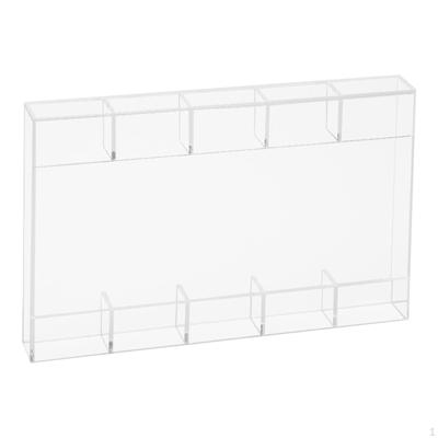 Acrylic Straw Holder Container Storage Organizer for Restaurant Spoons Pantry Coffee Stirrers