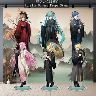 Seamless Interlayer Cnc Hatsune Miku Kagamine Rin Len Kaito Vocaloid Future Project Diva Quality Acrylic Stand Figure Anime