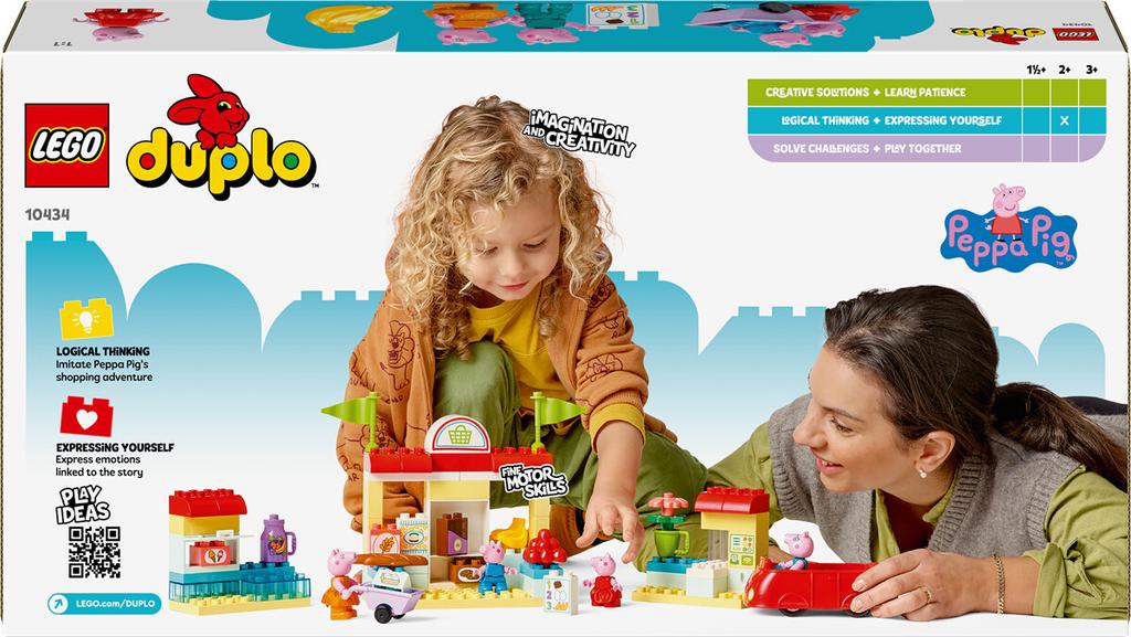 LEGO Duplo Constructor – Peppa's Supermarket Set (10434)