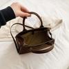 Ladies' Top-handle Bag High-end Design Vintage Commute Handbag For Autumn Winter Faux Suede Casual Tote Shoulder Bags