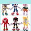 Super Soft Sonic Hedgehog Plush Toy 12 Inch Adorable Stuffed Animal For Kids