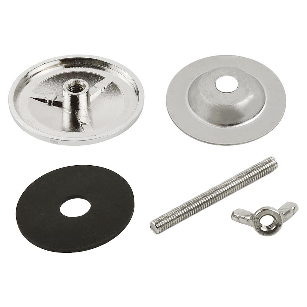 Easy Installation Kitchen Sink Tap Hole Cover Stainless Steel 2 Diameter