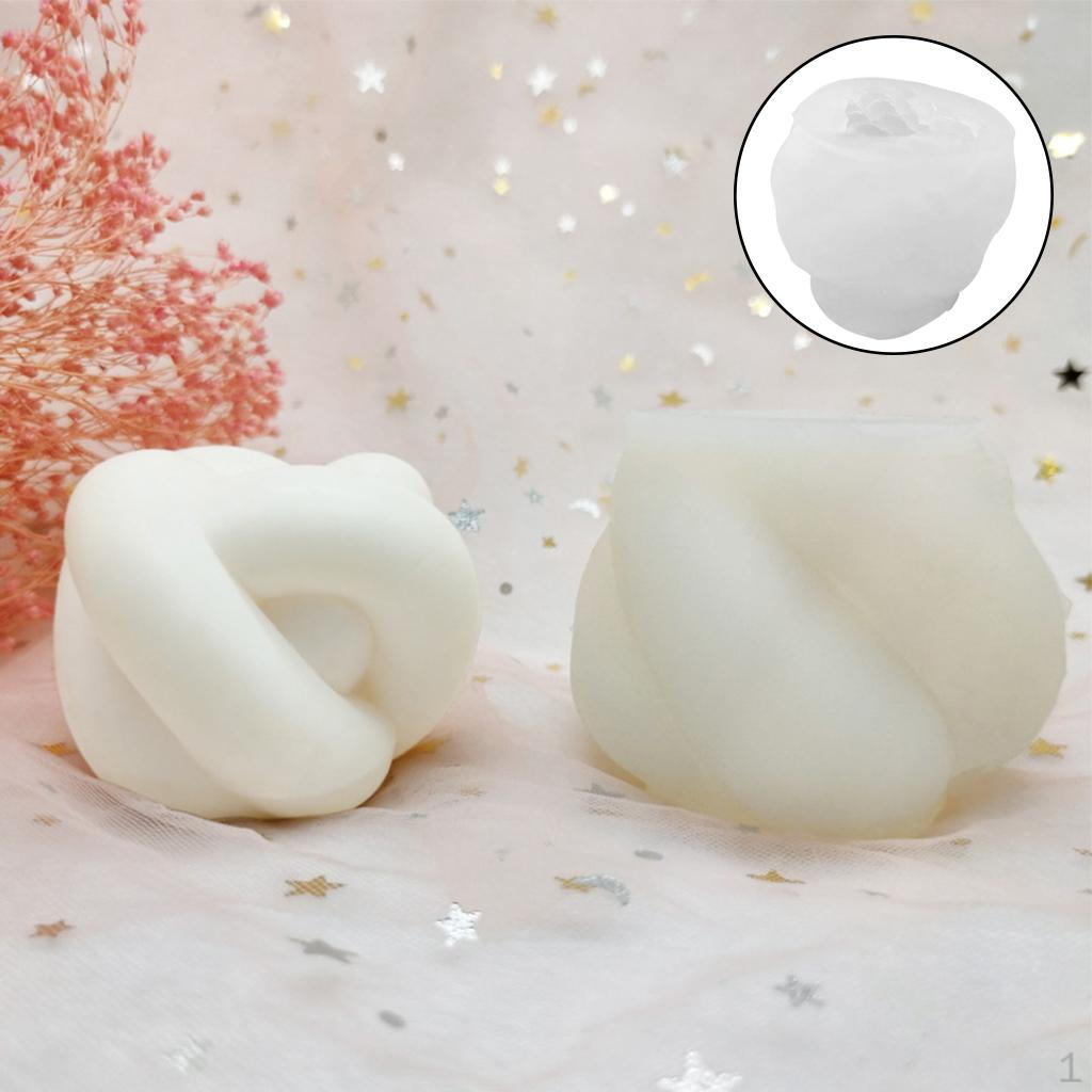 Silicone DIY Candles for Handcraft Ornaments Fondant Scented oy Handmade Soap Large