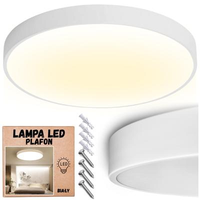 Surface-mounted Ceiling Lamp, Round, Non-flickering, Cold White, Warm White, LED