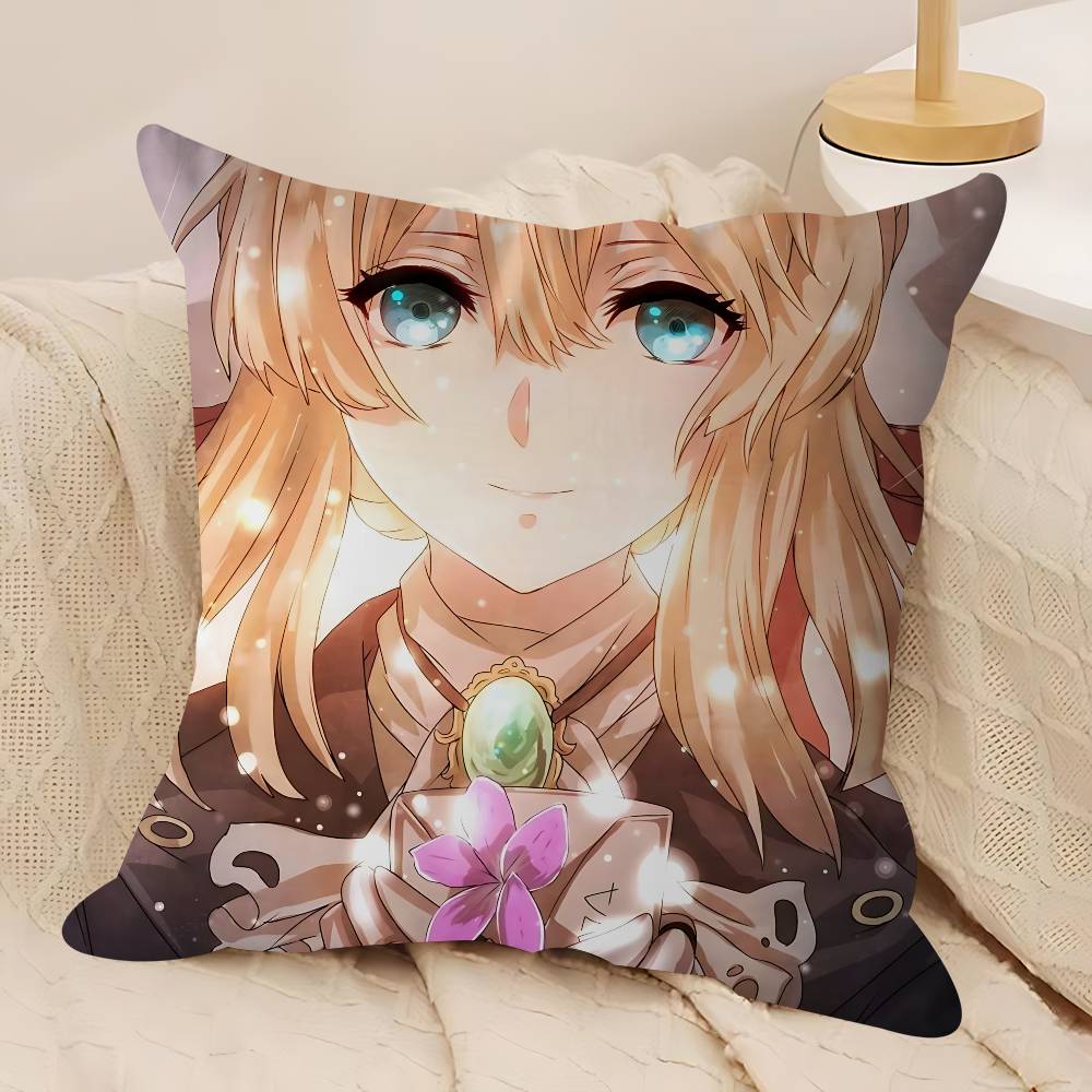 Novel V-Violet E-Evergardens Cushion Cover Decorative Pillow Sofa Home Decor Case Pillow Cases