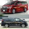 Naklejki samochodowe do Toyota Alphard Vellfire TRD MVP Van zestaw pasków graficznych stylowa okładka Vinyl Decor naklejki Tuning Auto