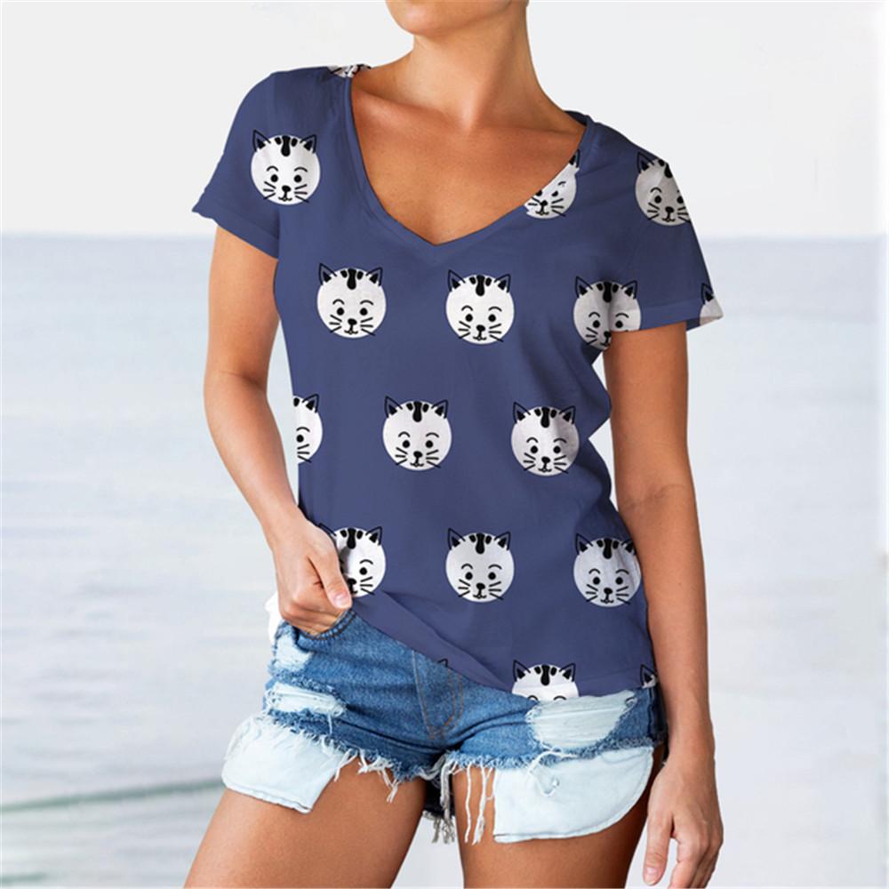 

Harajuku женские футболки с мультяшным аниме 3D принтом, летний стиль с круглым вырезом, модный удобный повседневный пуловер с короткими рукавами 2XL