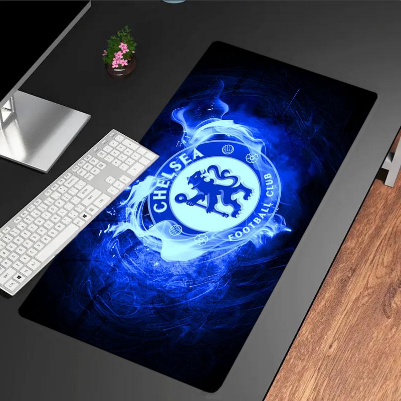 Blue Chelsea Football Club Logo Mouse pad, Gaming Mouse Pad, keyboard pad, Desk Decor for computer notebook Fan Gift Birthday Gift