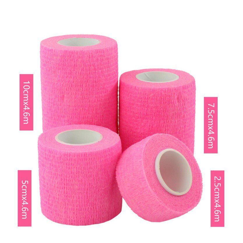 4.6M Sport Tape Waterproof Self Adhesive Elastic Bandage Muscle Tape Finger Joints Wrap Bandage Nonwoven Cohesive Bandage