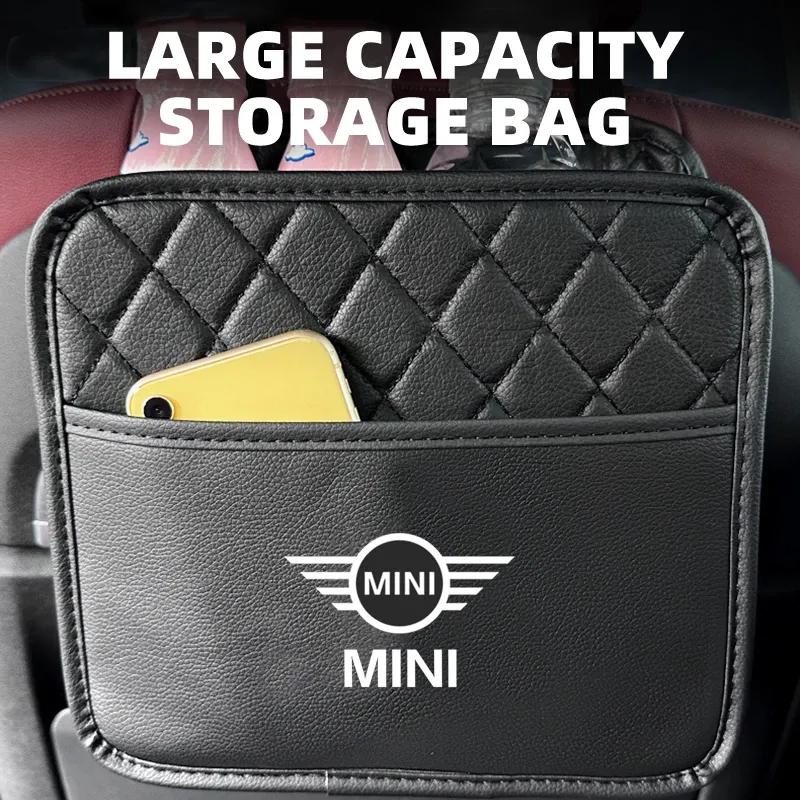 Car Storage Hanging Bag Back Seat Back Bag for BMW MINI F55 F56 R60 R59 R58 WORKS One Cooper JCW R57 R56 R55 Auto Accessories