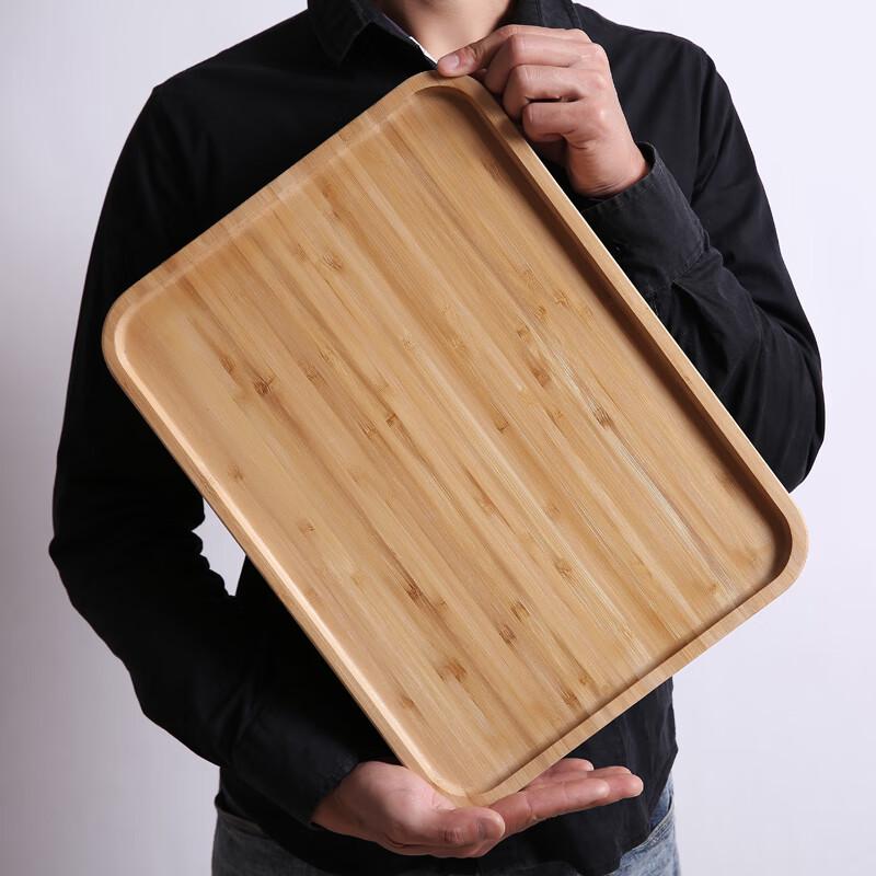 

Tiger Sparrow Bamboo & Solid Wood Serving Tray