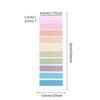 200PCS Page Markers Sticky Note Page Labels Reusable File Index Sticker Tabs Waterproof File Flags Morandi Stickers BQB02