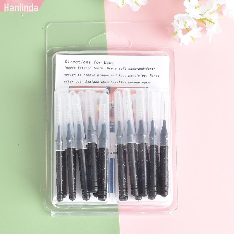 

Набор из 20 прямых межзубных ершиков с проволокой из нержавеющей стали Push-Pull