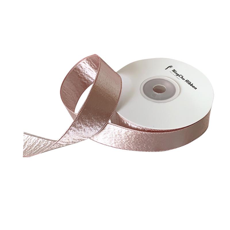 2.5cm Thick Bright Double-Sided Satin Ribbon for Gift Wrapping, Bouquet, Decoration, Baking, DIY, and Floristry.