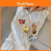 Cute Snake Bone Phone Chain Pvc Keychain For Car Key Or Bag Accessory