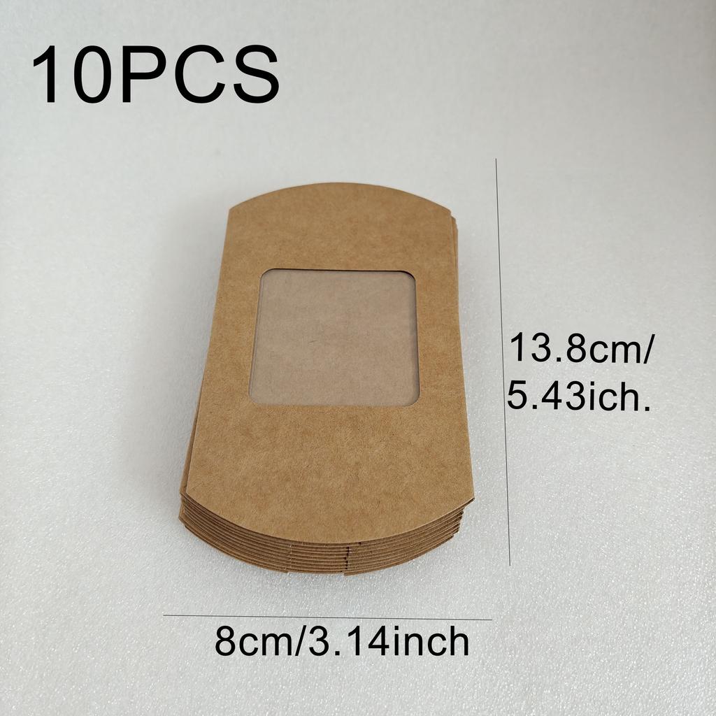 10pcs Kraft Envelopes Bag Wedding Small Business Supplies Stationery DIY Postcard Paper Invitations Storage Packaging
