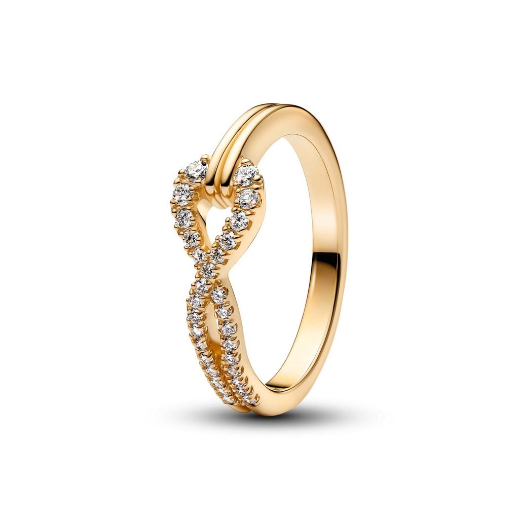 Luxury Original 925 Silver Heart-shaped Bow Flower Ring Fit Women's High-end Jewelry Parties Valentine's Day Gifts