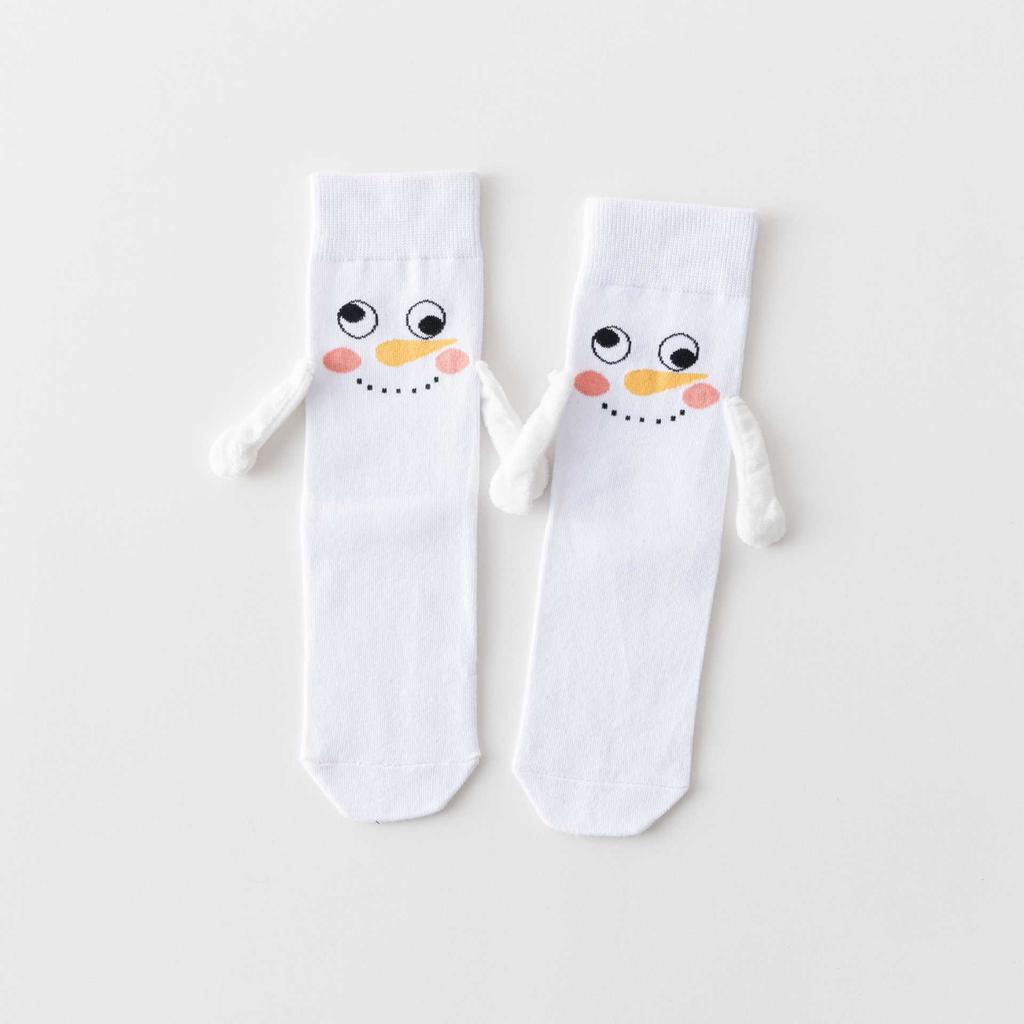New Christmas Socks Hand Socks Socks Amazon Cross Border Socks Personalized Medium Cotton Socks