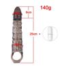 MoDi Penis Extender Sleeve Reusable Dildo Cover Delay Ejaculation Penis Massage Erotic Toys