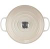 Le Creuset Cast Iron Round Sauté Pan 26 Cm 2.2 L Meringue (21180267164430)