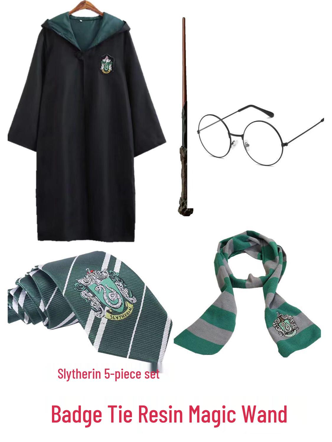 

Детская волшебная мантия Гарри Поттера - Плащ COS Школьная форма для Хэллоуина L