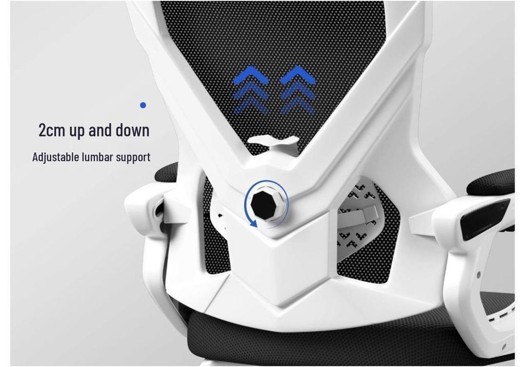 Ergonomic Computer Chair for Comfortable Long Sitting - Ideal for College Students, Dorms, Home, and Gaming with Supportive Backrest.