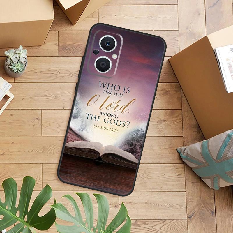 Jesus Christ God Bless You Phone Case For OPPO Reno 14 13 11 12 F 10 Pro 8T 7 8 Lite OPPO Find X9 X8 X5 Pro Back Cover