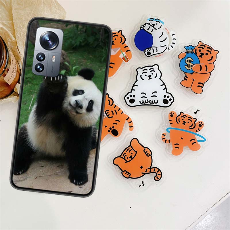 Panda Baby, Giant Panda Family Phone Case For Xiaomi Poco X7 X6 M8 M7 M6 M4 M3 X4 Pro F7 Ultra M5S Mi 14 14T 15 15T 12T 10T Pro