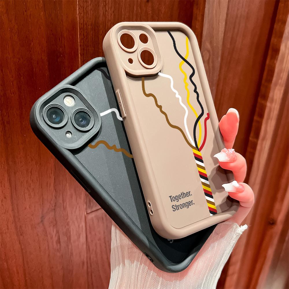 Coque de protection antichoc en silicone souple avec motif de dessin animé pour appareil photo OPPO Reno Realme OnePlus